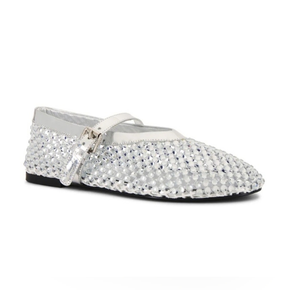RAYE Noam Silver Flats